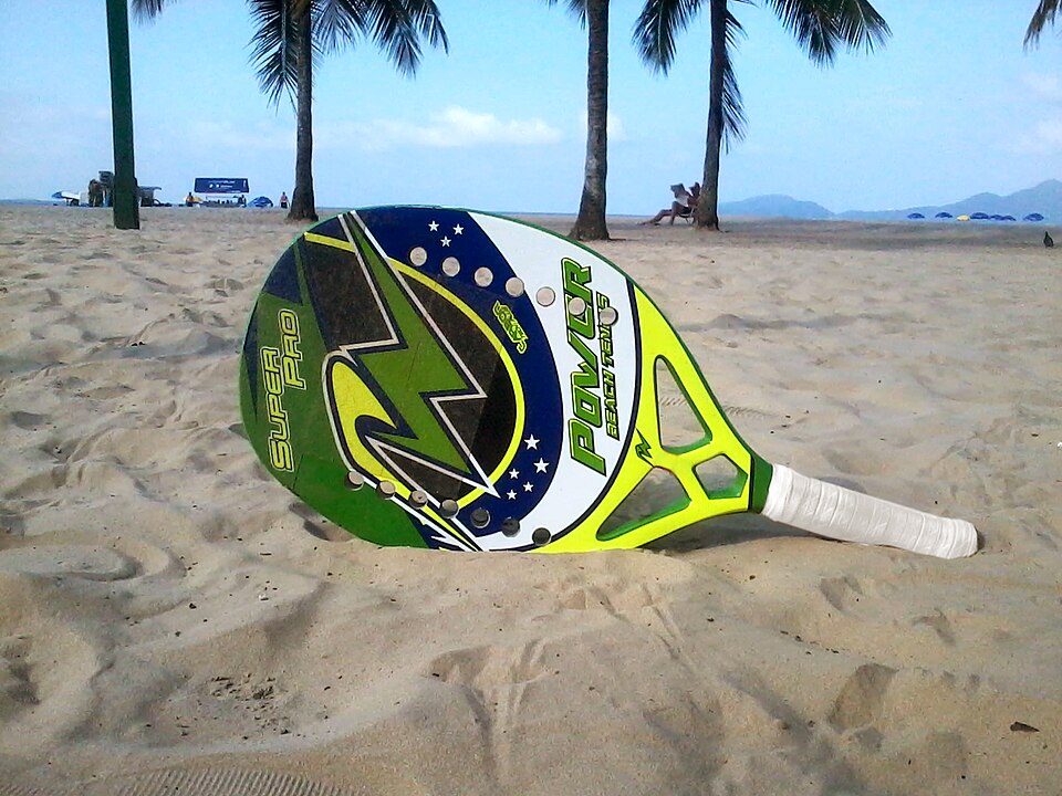 Raquete de beach tennis